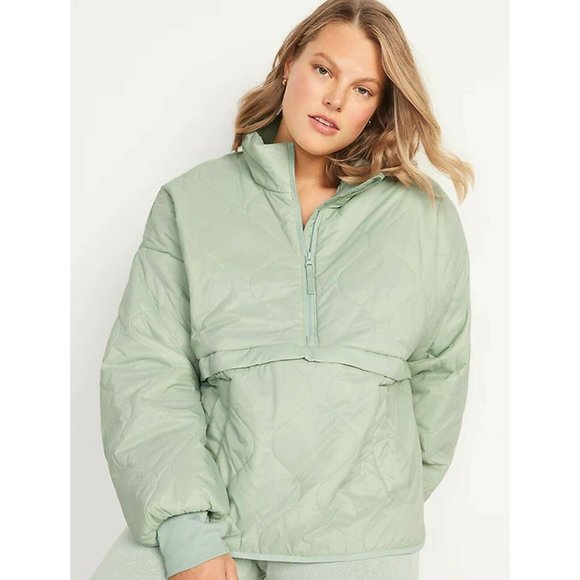 Old Navy Jackets & Blazers - Old Navy  Packable  Half-Zip Water- Resistant Quilted Jacket for Women New